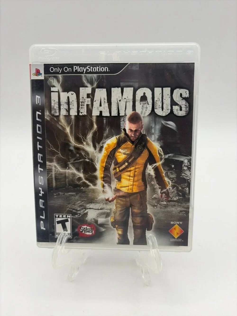 Infamous (Sony PlayStation 3, PS3) Complete CIB Tested